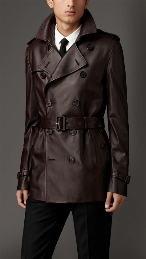 modello classico trench burberry|burberry leather trench coat.